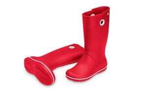 Women Crocband Jaunt - red